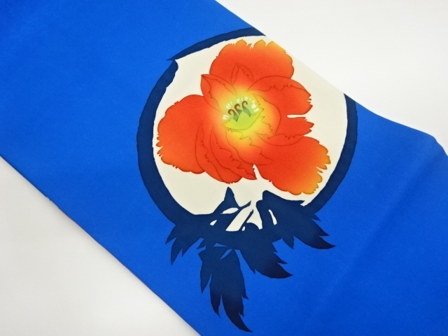 JAPANESE NAGOYA OBI / SHIOZE / ROUNDEL